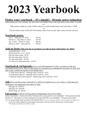  Yearbook prices